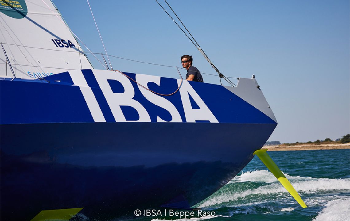 Alberto Bona e il class40 IBSA