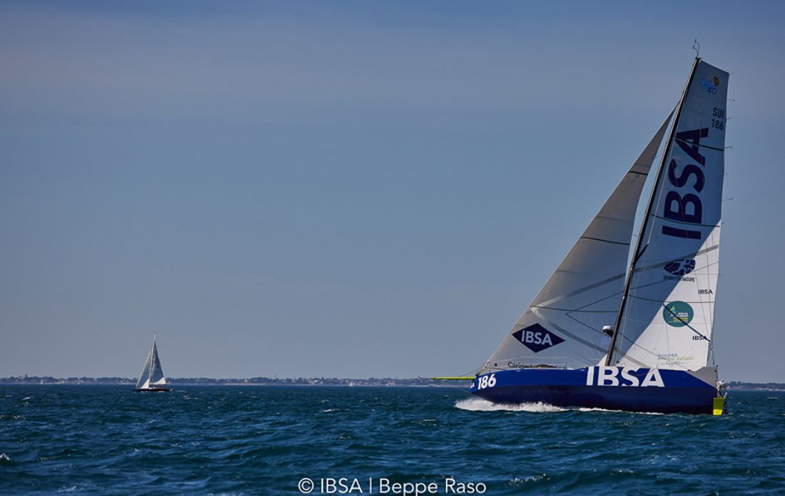 Il battesimo del mare del class40 IBSA
