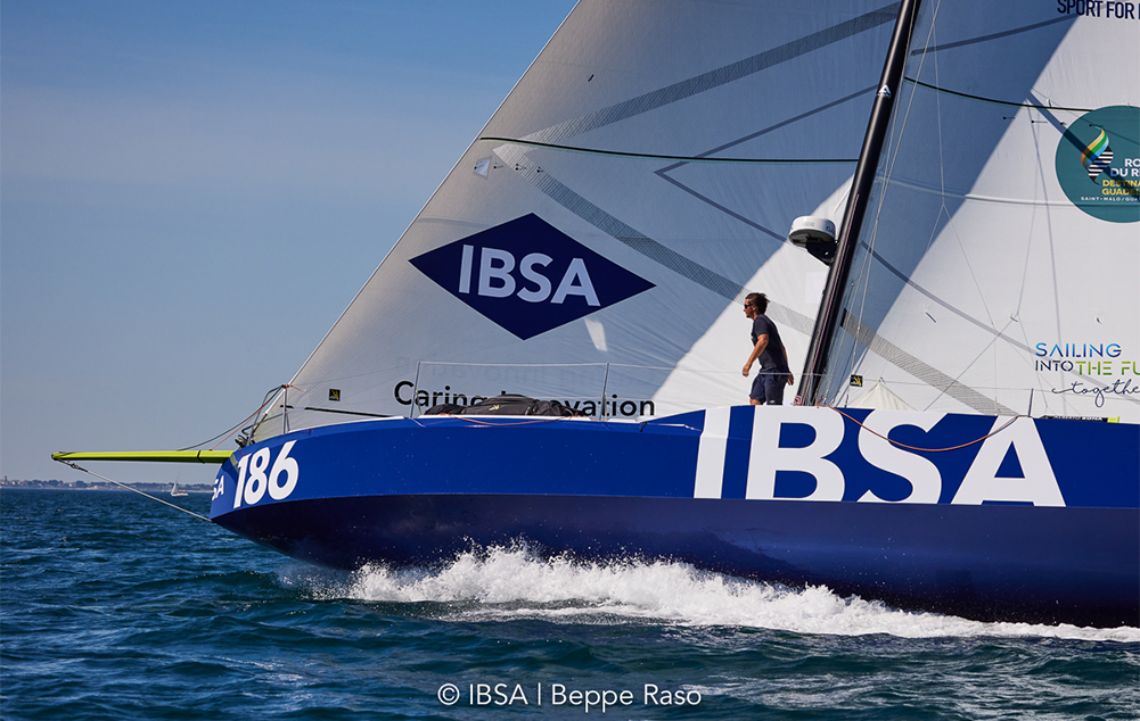 Il battesimo del mare del class40 IBSA