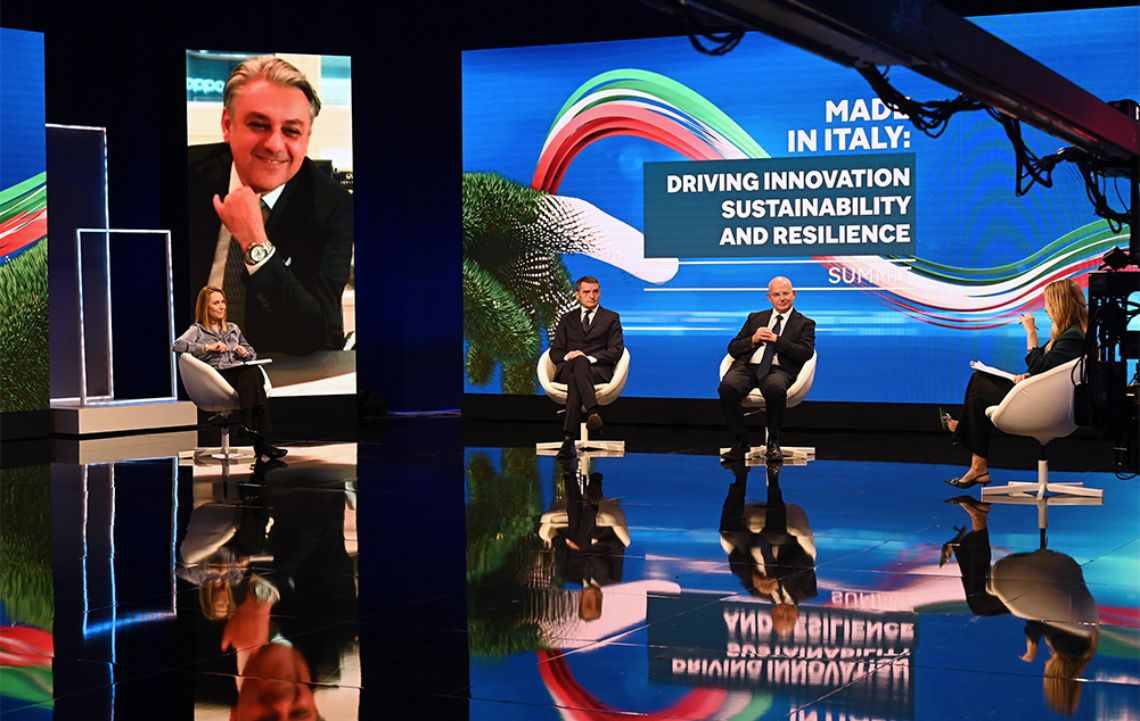 Luca Crippa at the Made in Italy 2022 Summit