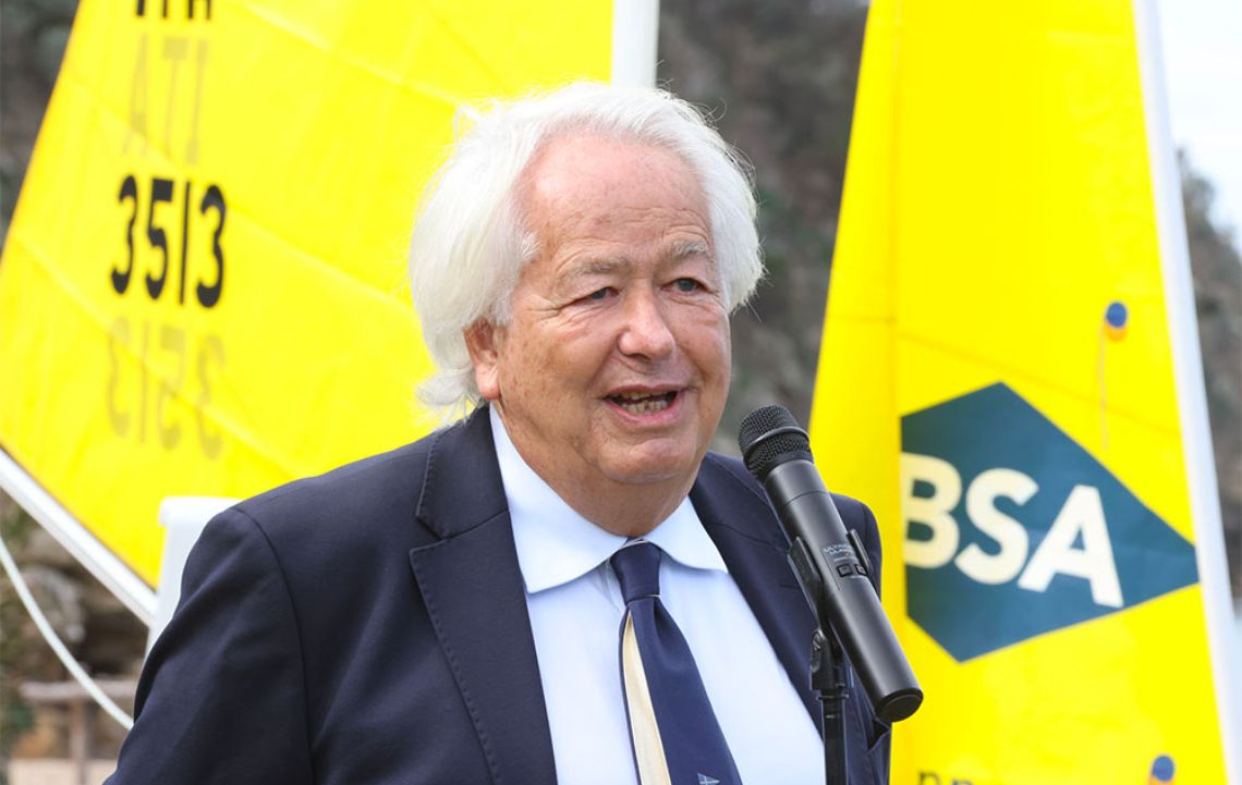 Giorgio Pisani, Vice President Southern Europe of IBSA and Leader of the Sailing into the Future. Together project