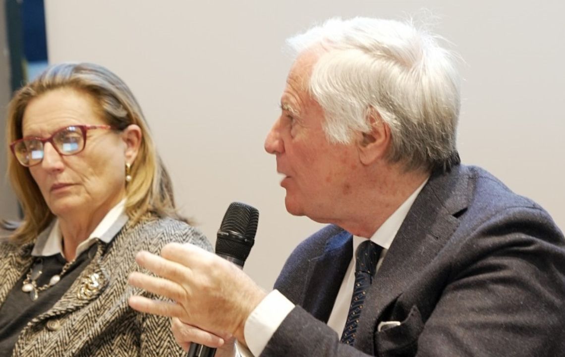 Adolfo Allegra, presidente nazionale di Cecos Italia e Paola Anserini, presidente della SIFES - MR