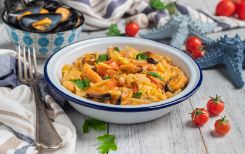 Pasta fagioli e cozze