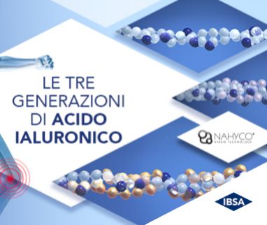 IBSA: le 3 generazioni di acido ialuronico per la terapia infiltrativa