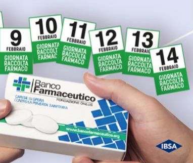 Lotta alla povertà sanitaria: IBSA sostiene la Giornata di Raccolta del Farmaco 2022 