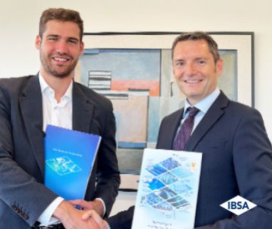 Il nuovo Sindaco di Lodi, Andrea Furegato, in visita presso IBSA Farmaceutici