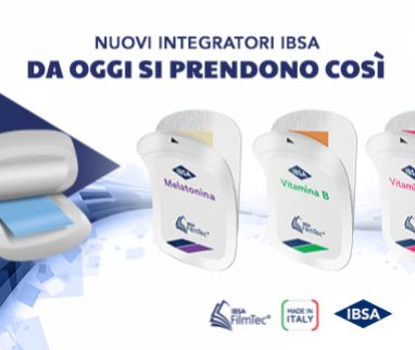 IBSA lancia i nuovi integratori alimentari con l’esclusiva tecnologia FilmTec®: ultrasottili e innovativi