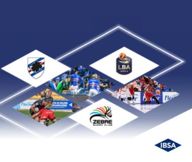 IBSA Farmaceutici conferma la presenza a fianco della U.C. Sampdoria, delle Zebre rugby e della LBA