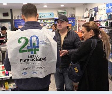 IBSA supports the #GRF20, helping 473,000 people treat themselves thanks to the Banco Farmaceutico drug bank 