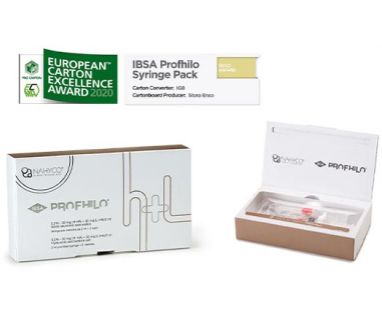 European Carton Excellence Award for Profhilo packaging: rewarding excellence